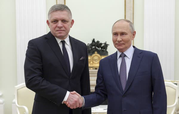 Slovenský premiér Robert Fico sa stretol s ruským prezidentom Vladimirom Putinom.