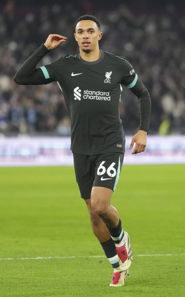 Defenzívna hviezda Liverpoolu Trent Alexander-Arnold.