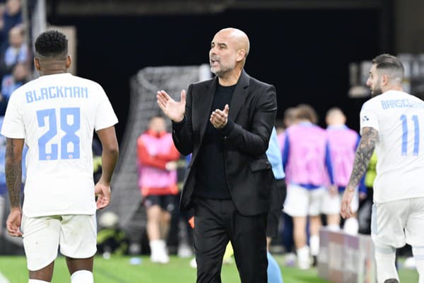 Slávny tréner Manchestru City Pep Guardiola.