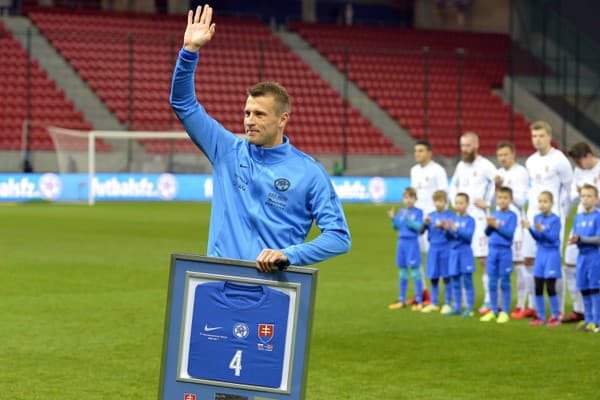 Ján Ďurica bol dlhé roky defenzívnou oporou slovenskej futbalovej reprezentácie.