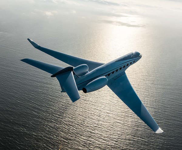 Gulfstream G650 - cena približne 70 miliónov eur.