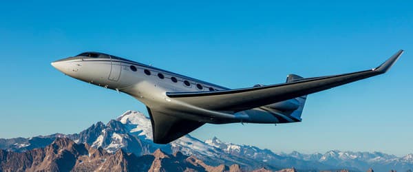 Gulfstream G650 - cena približne 70 miliónov eur.