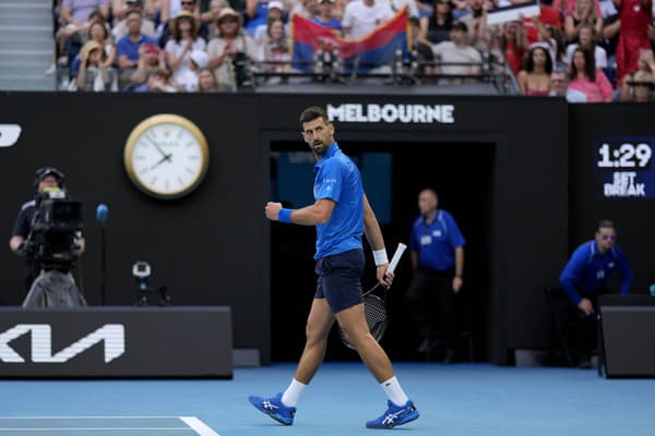 Novak Djokovič postúpil do štvrťfinále Australian Open cez českého tenistu Lehečku