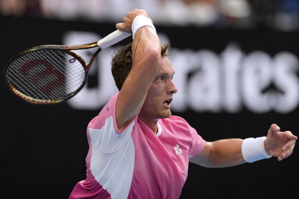 Jiří Lehečka končí v osemfinále Australian Open