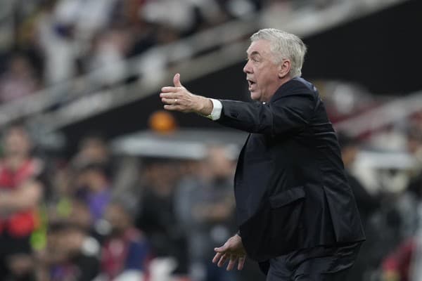 Hviezdny tréner Realu Madrid Carlo Ancelotti.