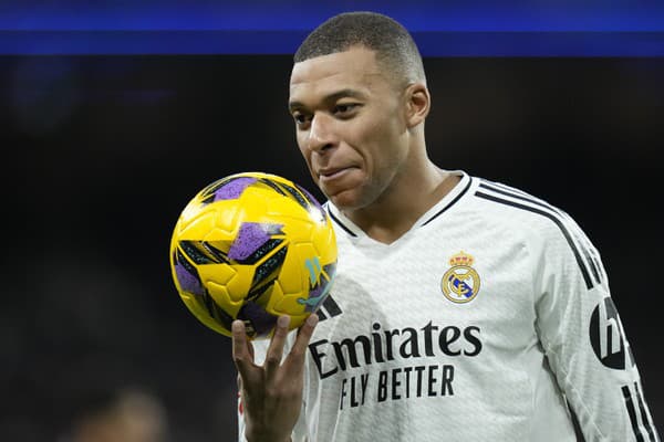 Hviezdny futbalista Realu Madrid Kylian Mbappé.