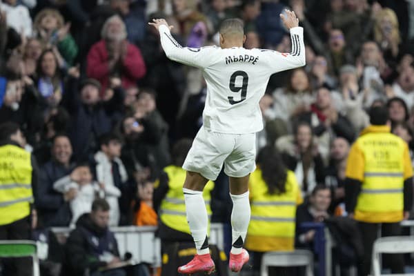 Hviezdny futbalista Realu Madrid Kylian Mbappé.