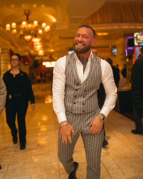 Slávny írsky bojovník Conor McGregor.