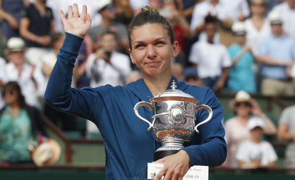 Rumunská tenistka Simona Halepová.