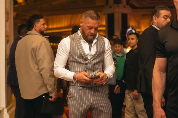 Slávny írsky bojovník Conor McGregor.