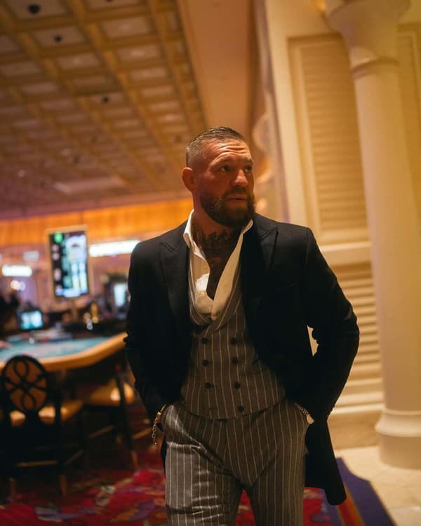 Slávny írsky bojovník Conor McGregor.