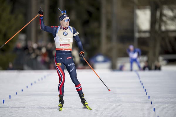 J. T. Bö triumfoval v stíhačke, získal 22. zlato na MS