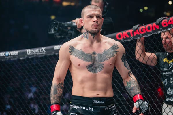 Róbert Pukač jednou zo slovenských hviezd v organizácii Oktagon MMA.