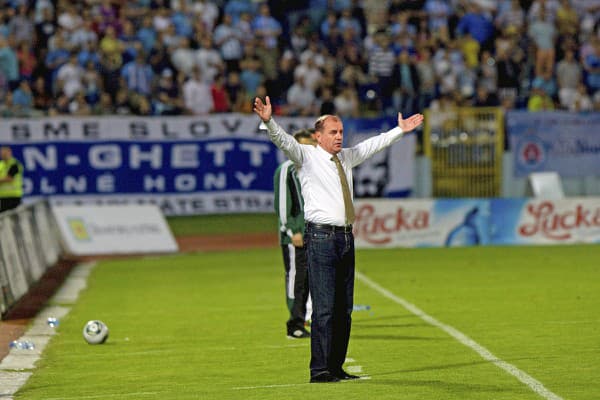 Vladimír Weiss počas úspešného obdobia v slovenskej reprezentácii. 