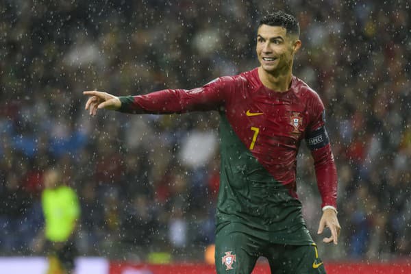 Hviezdny portugalský futbalista Cristiano Ronaldo.