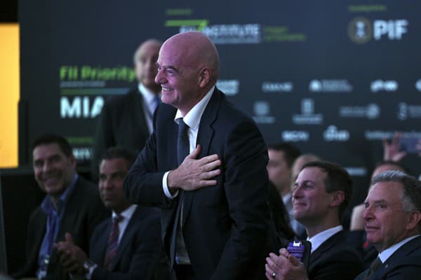 Šéf FIFA Gianni Infantino.