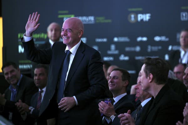 Šéf FIFA Gianni Infantino.