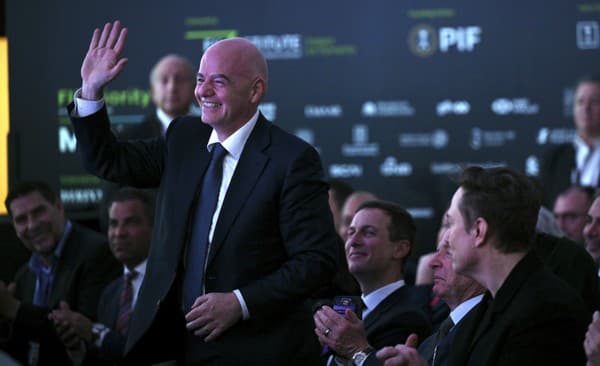 Šéf FIFA Gianni Infantino.