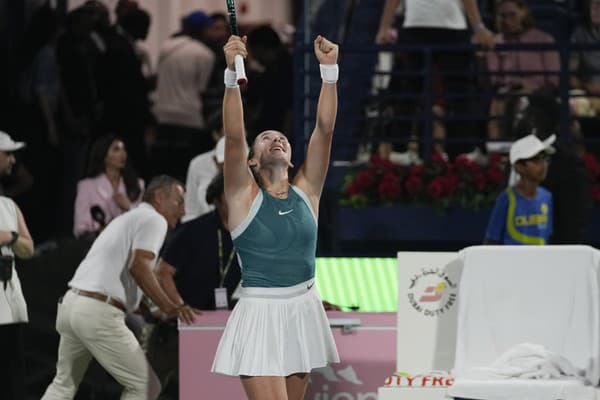 Ruská tenistka Mirra Andrejevová vyhrala prestížny turnaj Masters v Dubaj.