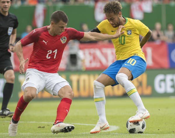 Brazílsky futbalista Neymar.