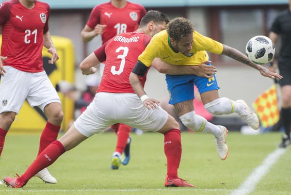 Brazílsky futbalista Neymar.