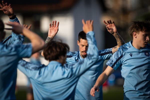 Marek Hamšík v sobotu obul po viac ako roku a pol opäť kopačky