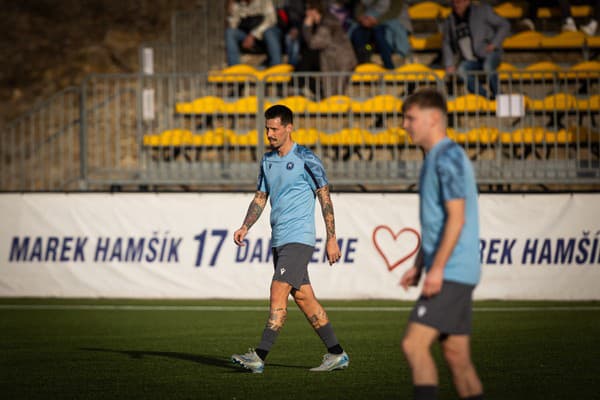 Marek Hamšík v sobotu obul po viac ako roku a pol opäť kopačky