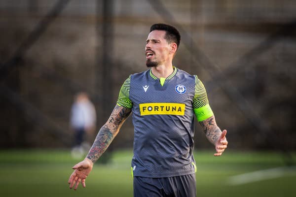 Marek Hamšík v sobotu obul po viac ako roku a pol opäť kopačky