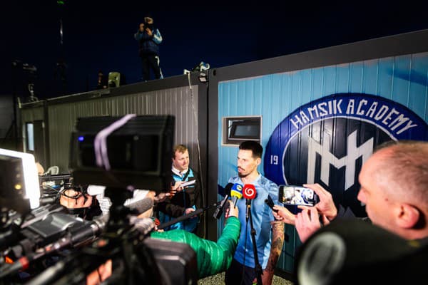 Marek Hamšík v sobotu obul po viac ako roku a pol opäť kopačky