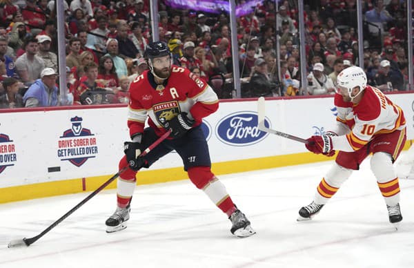 Obranca Aaron Ekblad patrí medzi najväčšie opory Floridy Panthers v NHL.