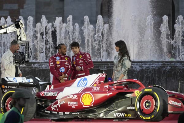 Scuderia Ferrari HP - Charles Leclerc a Lewis Hamilton