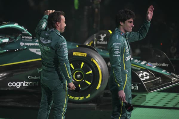 Aston Martin Aramco - Lance Stroll a Fernando Alonso.