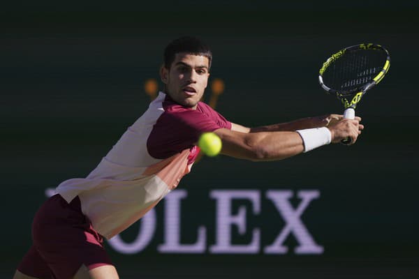 Vo finále turnaja ATP v Indian Wells sa Alcaraz nepredstaví