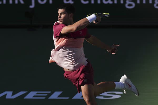 Vo finále turnaja ATP v Indian Wells sa Alcaraz nepredstaví