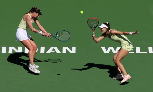 Tereza Miháliková s Britkou Oliviou Nichollsovou zažiarili na turnaji v Indian Wells.