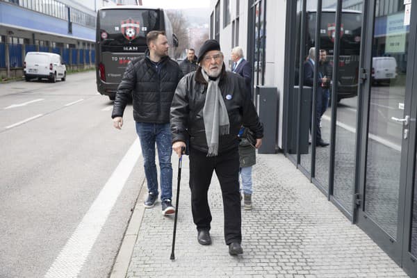 Na derby dorazil aj herec Marián Slovák.