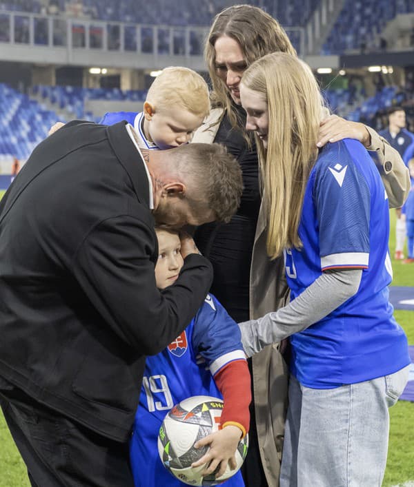 Juraj Kucka sa pred zápasom lúčil so svojou reprezentačnou kariérou.