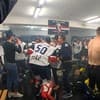 Hokejisti bratislavského Slovana oslavujú rekordný 9. triumf v lige