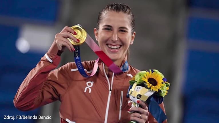Olympijská víťazka v tenise Belinda Benčič na ľade v Bratislave: Hokejku som držala skôr ako raketu