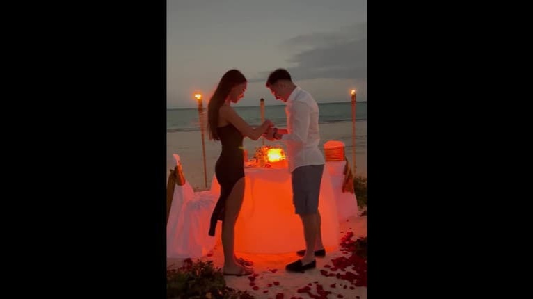 Dejan Dražič ako pravý romantik: Zásnuby v exotike