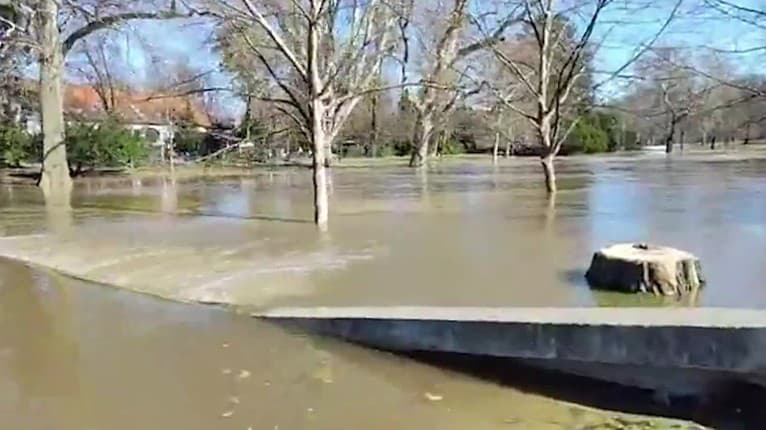 V Bratislave je potopa! Voda sa valí všade naokolo: Zaplavila park aj okolie
