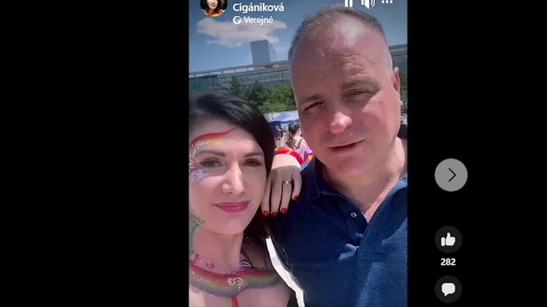 Jana Bittó Cigániková na Dúhovom Pride: Prišla som podporiť tradičné rodiny! Z outfitu odpadnete