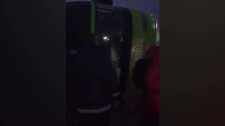 Nehoda autobusu na Dargove