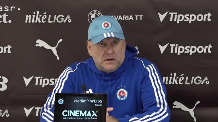 Tréner Slovana V. Weiss hodnotí zápas so Spartakom