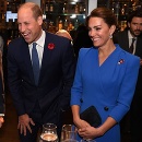Princ William so svojou manželkou Kate. 