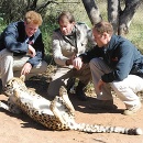 Princ Harry a William na dovolenke v Botswane
