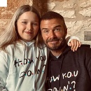 David Beckham s dcérkou Harper