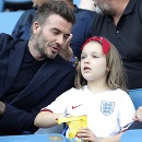 David Beckham s dcérkou Harper