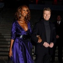 Iman a David Bowie