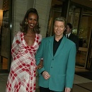 Iman a David Bowie